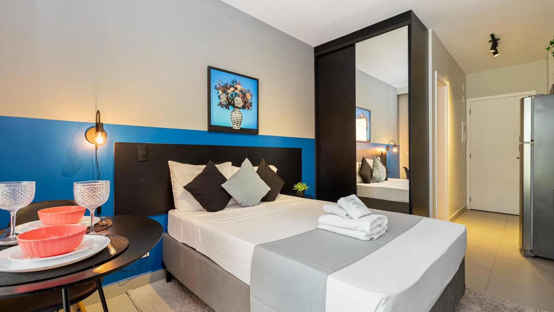 Apartment Easy Star - Studio Fresco E Iluminado Perto Do Allianz Parque - Mh04H Sao Paulo