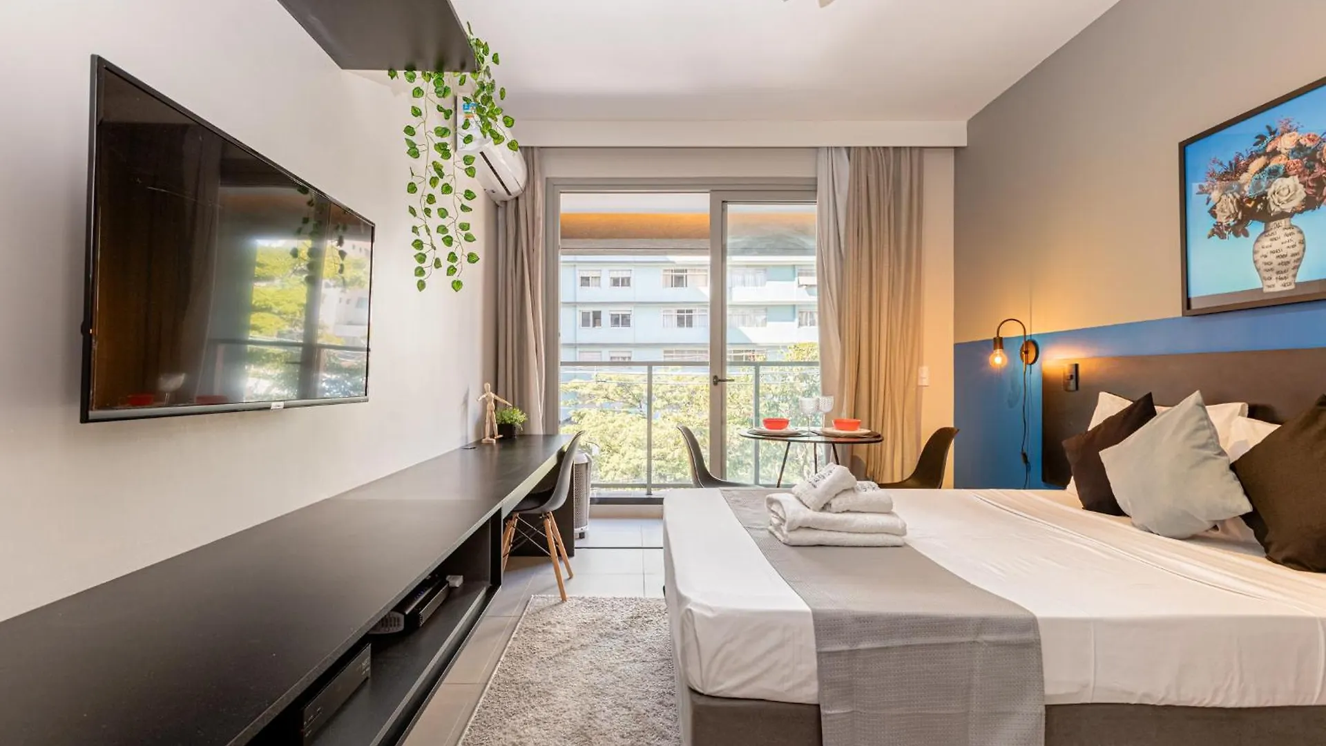 Appartement Easy Star - Studio Fresco E Iluminado Perto Do Allianz Parque - Mh04H São Paulo