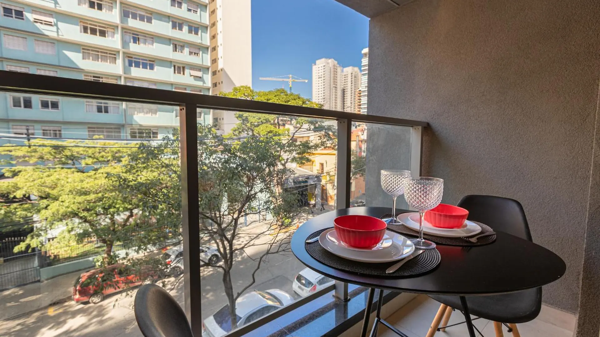 Appartement Easy Star - Studio Fresco E Iluminado Perto Do Allianz Parque - Mh04H São Paulo Brazilië